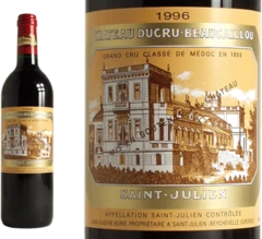 photo Château Ducru-Beaucaillou Rouge 1996 Second Cru Classé en 1855