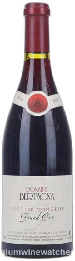 vue du vin 2010 Clos Vougeot