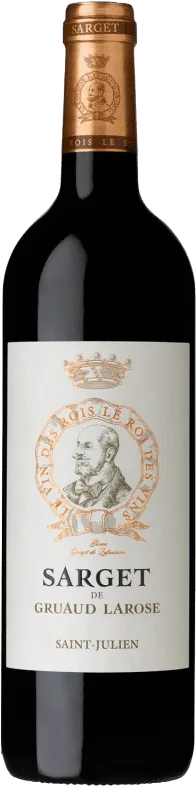 photo Sarget de Gruaud Larose 2017 a O.p Saint-Julien, Vin Rouge