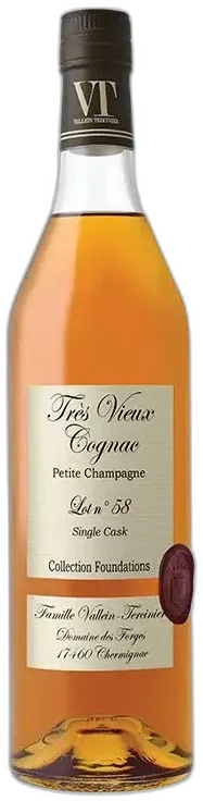 image du vin Vallein-Tercinier Single Cask Lot 58 Petite Champagne