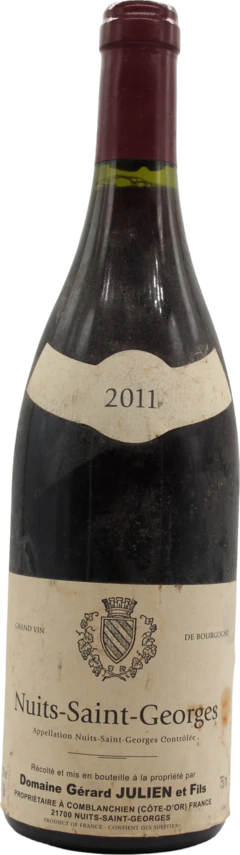 photo Nuits Saint Georges 2011 Domaine Julien