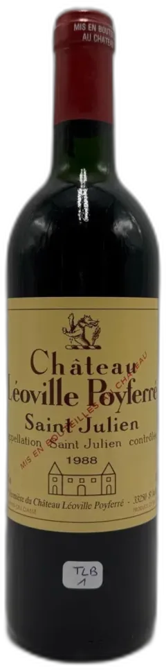 photo Château Léoville Poyferré Tlb 1988