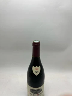 photo Clos de Vougeot Domaine Henri Rebourseau 2003