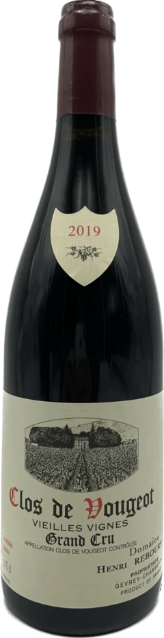 photo Clos de Vougeot Vieilles Vignes Domaine Henri Rebourseau 2019
