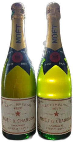 photo Brut Impérial Moet et Chandon 1970