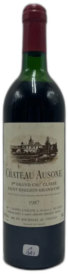 photo Château Ausone Bas 1987