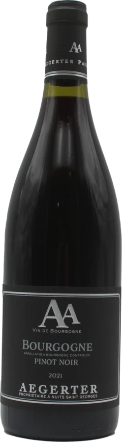 photo Bourgogne Pinot Noir Domaine Aegerter 2021