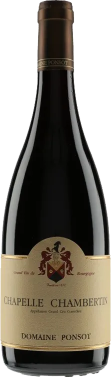 photo Chapelle Chambertin Domaine Ponsot 2020