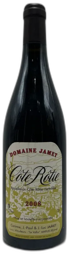photo Côte Rotie Domaine Jamet 2008