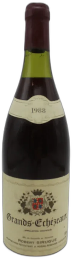 photo Grands Echezeaux Robert Sirugue 1988