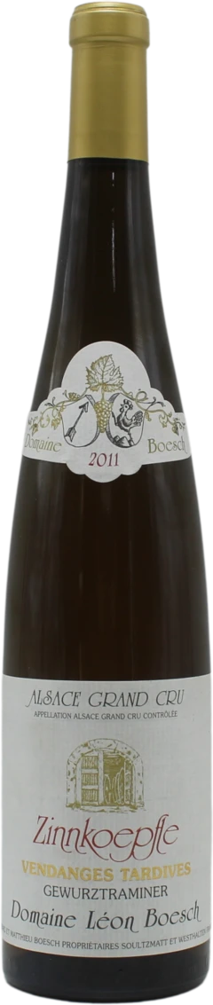 photo Zinnkoepfle Vendanges Tardives Gewurztraminer Léon Boesch 2011