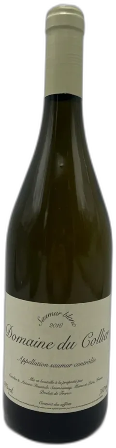 photo Saumur Blanc Domaine du Collier 2018