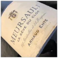 photo du vin Arnaud Ente Meursault la Sève du Clos 2007 Magnum