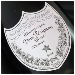 photo Champagne Dom Perignon Rose 1971 4cm Etla