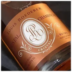 photo Champagne Cristal Rose 1989