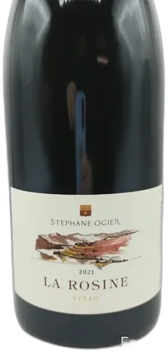 illustration du vin I.G.P. des Collines Rhodaniennes Michel & Stephane Ogier la Rosine Syrah) Jeroboam