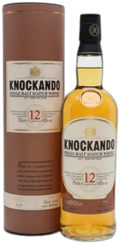 illustration du vin Knockando 12 Ans Speyside Single Malt Whisky