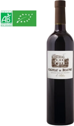 photo Coteaux d’Aix-en-Provence Rouge Château de Beaupré Bio 2022