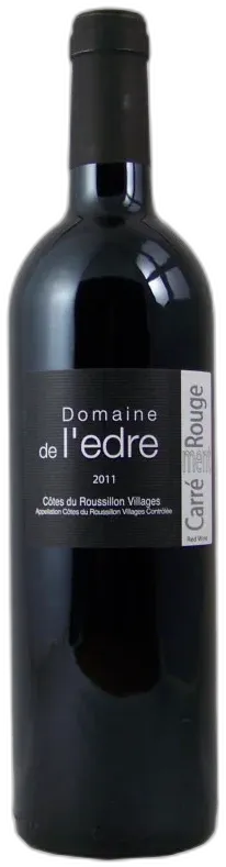 photo Domaine de l’Edre Carrément Rouge 2021 Aop Côtes du Roussillon Villages