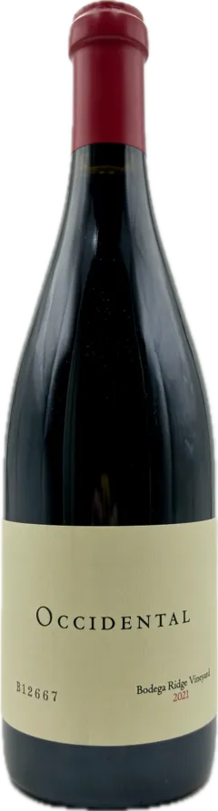 photo du vin Occidental-Kistler Cuvée Catherine Running Fence Vineyard Pinot Noir Vin Usa