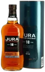 photo du vin Whisky Jura 18 Ans Finition Fut de Bourbon et Grand Cru Classé