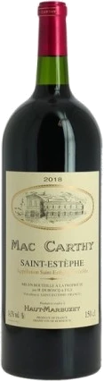 photo Mac Carthy 2022 Saint Estèphe Vin Rouge de Bordeaux Magnum