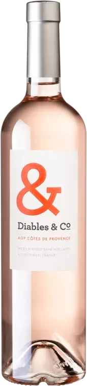 illustration du vin Domaine des Diables Côtes de Provence Diables & co 2024