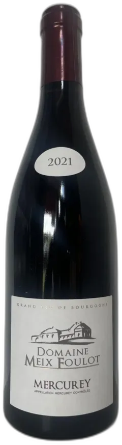 photo du vin Mercurey Rouge 2023 Domaine Meix-Foulot