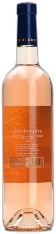 photo Igp Méditerranée Rosé Figuière