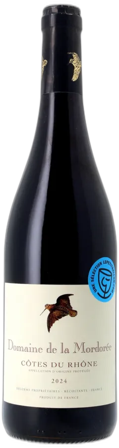 photo du vin Domaine de la Mordorée Côtes du Rhône Rouge Aop Côtes-du-Rhône Rouge 2024
