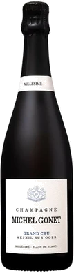 photo Aoc Champagne Grand Cru Mesnil Sur Oger Blanc de Blancs Millésimé 2015 Michel Gonet