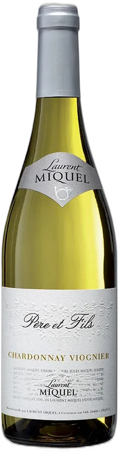 photo du vin Chardonnay-Viognier Blanc 2023 Domaine Laurent Miquel