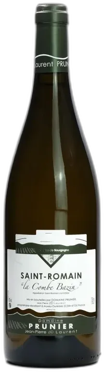 vue du vin Saint Romain la Combe Bazin Blanc Prunier