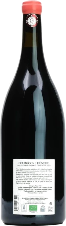 photo Bourgogne Epineuil Magnum Gruhier