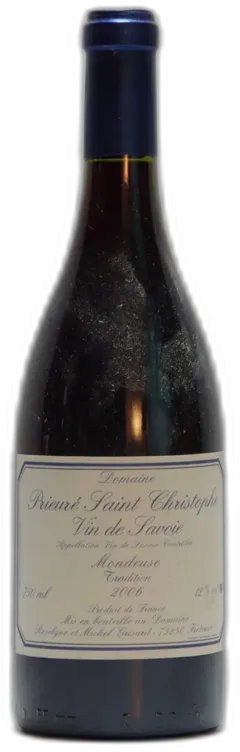photo 2006 Domaine Prieuré Saint Christophe Michel Grisard, Mondeuse Tradition