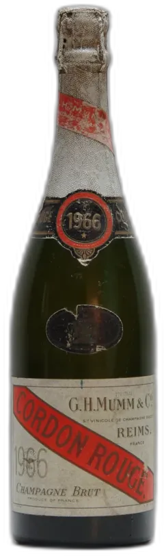 photo 1966 G. H. Mumm & co, Champagne Brut Cordon Rouge