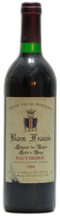 photo 1988 Baron Francois, Haut Medoc