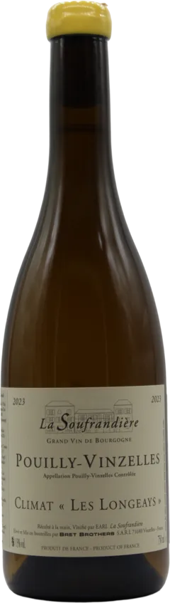 photos du vin Pouilly Vinzelles Climat "les Longeays" 2023 la Soufrandiere