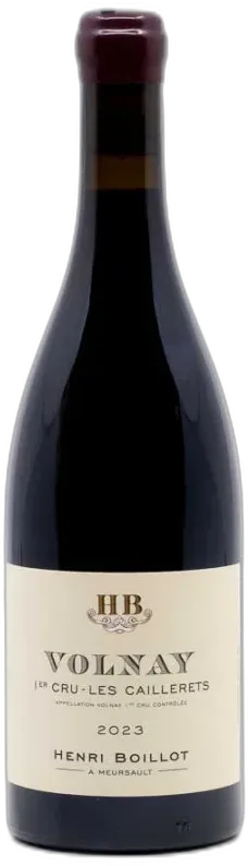 image du vin Boillot Henri Volnay 1er Cru Caillerets 2023