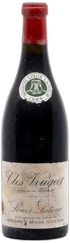 illustration du vin Latour Louis Clos Vougeot Grand Cru 1985