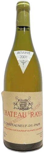photo Chateau Rayas Blanc Chateauneuf-du-Pape 2001