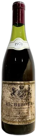 photo Domaine Jean Gros Richebourg Grand Cru 1978