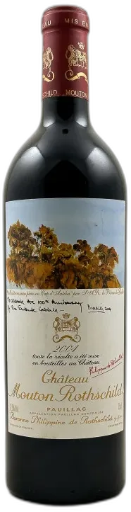 photo Mouton Rothschild Pauillac 2004