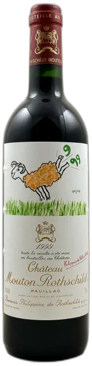 photo Mouton Rothschild Pauillac 1999