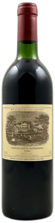 photo Lafite Rothschild Pauillac 1984