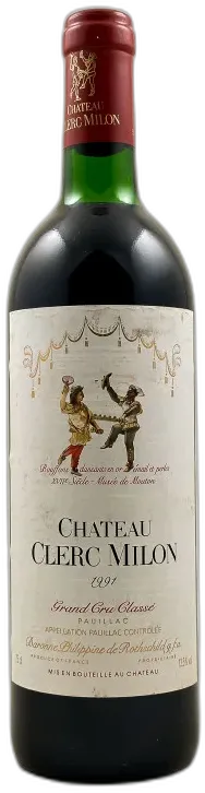 photo Clerc Milon Pauillac 1991