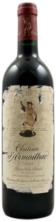 photo Armailhac Pauillac 2003