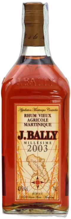 photos du vin Rhum J. Bally Millésime 2003