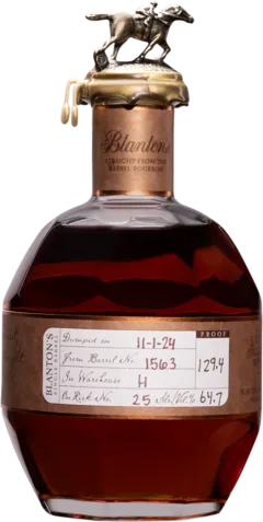 photo Buffalo Trace Kentucky Bourbon Blanton’s Straight From The Barrel