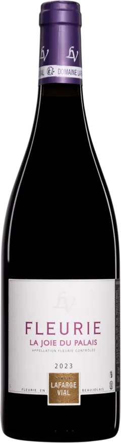 photo du vin Domaine Lafarge-Vial Fleurie "la Joie du Palais" Rouge 2023